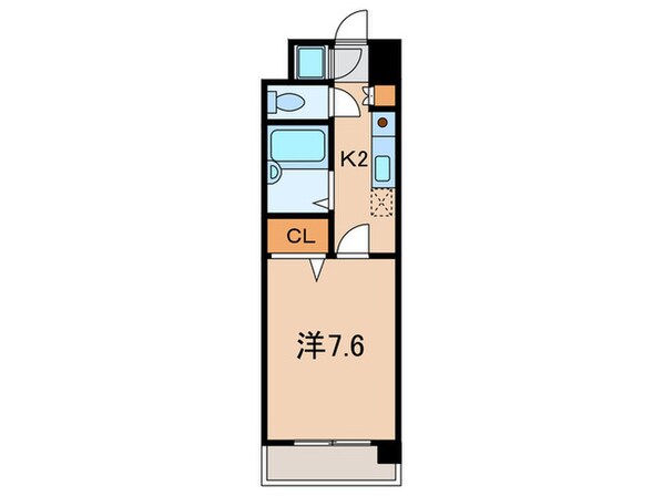 イ－ストコ－ト芝の物件間取画像